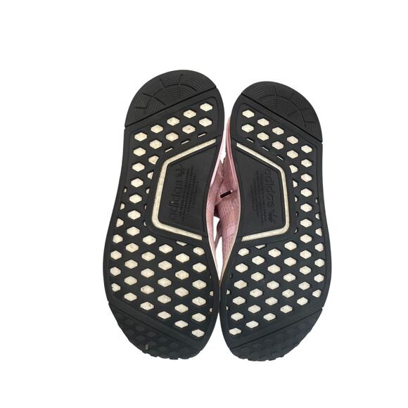 Adidas Sneakers Women’s Size 7 Clear Pink NMD R1 Ultra Boost Athletic Running - Picture 6 of 8